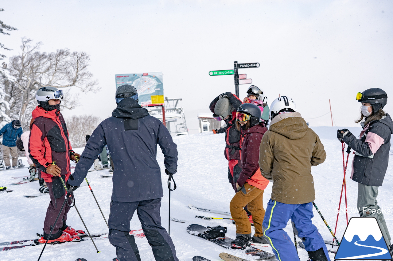 札幌国際スキー場｜自転車からスキー＆スノーボードへ乗り物が変わっても、笑顔は変わらず！ワイワイ楽しい『札幌じてんしゃ本舗の初滑り』に行ってきました♪